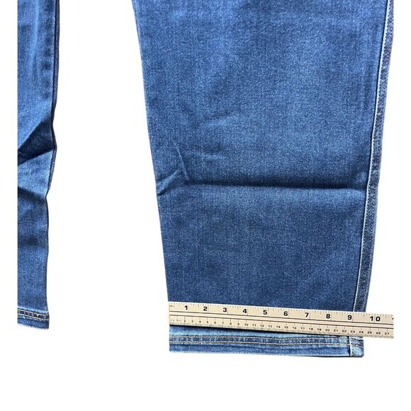 Knox Rose- Women's High-Rise Jeans Elastic Waistband Relaxed At Hips & Thighs-3X - Picture 7 of 14